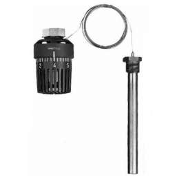 Терморегулятор, Oventrop, с погружным датчиком, гильза-G 1/2", диапазон, °С-20-50, капиллярная трубка-2 м, M30x1,5