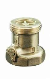 Клапан обратный, Oventrop, SVE, DN-20, 1 1/4", НВ, PN, бар-10, T°C -до 120, латунь, монтаж после насоса
