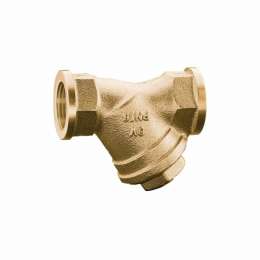 Фильтр сетчатый, Oventrop, DN-20, 3/4", В, PN, бар-25, T°C -от -10 до +150, kvs, м3/ч-7.8, бронза, с одинарным сетчатым патроном, 600 ?м