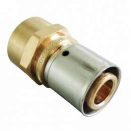 Прессовое соединение, Oventrop, Cofit P, В, 16 x 2 x 1/2", бронза (RX)