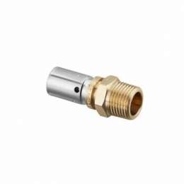 Прессовое соединение, Oventrop, Cofit PD, Н, 20 x 2,5 x 3/4", бронза без покрытия