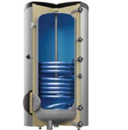 Водонагреватель косвенного нагрева, Reflex, Storatherm Aqua, AF 150/1M B, накопительный, напольный, объём, л-150, эмалированная сталь, цвет-серебристый