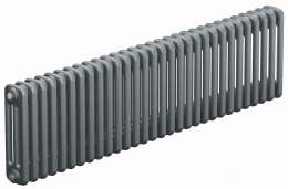 Tubog TUB 3037-24-TI бок./подкл. N=300мм, 1464Вт, титан матовый (серый TI)