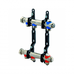 Коллектор UPONOR UNI-X стальной Н 1"НГ, выводы 6XG3/4" евроконус '1И