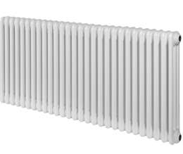 Стальной трубчатый радиатор отопления IRSAP TESI 30565 28 секций БЕЛЫЙ нижнее подключение