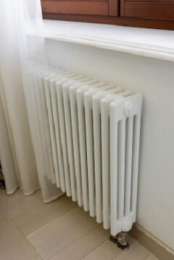 Стальной 4-х трубчатый радиатор Arbonia 4250, 12 секций, высота: 2500 мм, длина: 540 мм, цвет: RAL 9016 (белый), подключение № 69, размер подключения: 1/2", верхний встроенный термовентиль