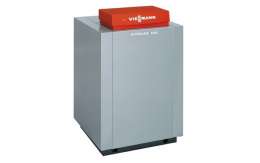 Котёл напольный, Viessmann, газовый атмосферный, Vitogas 100-F 60, мощность, кВт-60, одноконтурный, камера сгорания-открытая, система управления-Vitotronic 100 тип KC4B, для режима с постоянной температурой подачи, природный газ E