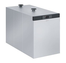 Котёл напольный, Viessmann, Vitocrossal 200, газовый конденсационный, CM2C 37-311, мощность, кВт-37-311, одноконтурный, камера сгорания-закрытая, система управления-Vitotronic 200 тип CO1I, для погодозависимой теплогенерации, ИК-горелка MatriX, многокотло