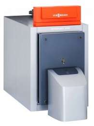Котёл напольный, Viessmann, Vitoplex 300, наддувный, TX3A 140, мощность, кВт-140, одноконтурный, камера сгорания-открытая, система управления-Vitotronic 300 тип CM1E, для погодозависимой теплогенерации, без горелки, с дверцей, многокотловая установка